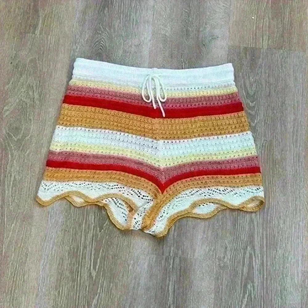 Jolie & Joy crochet shorts size 1X